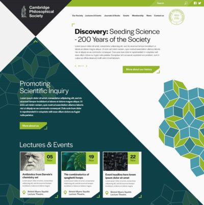 Cambridge Philosophical Society Homepage